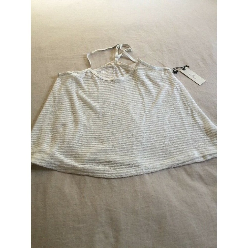 NWT Dakota Collective  Aline Mesh Crochet Top m